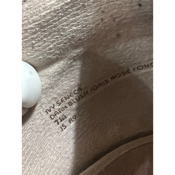 Earth Seneca Dark Blush Nubuck Leather SZ 7 - Picture 7 of 8